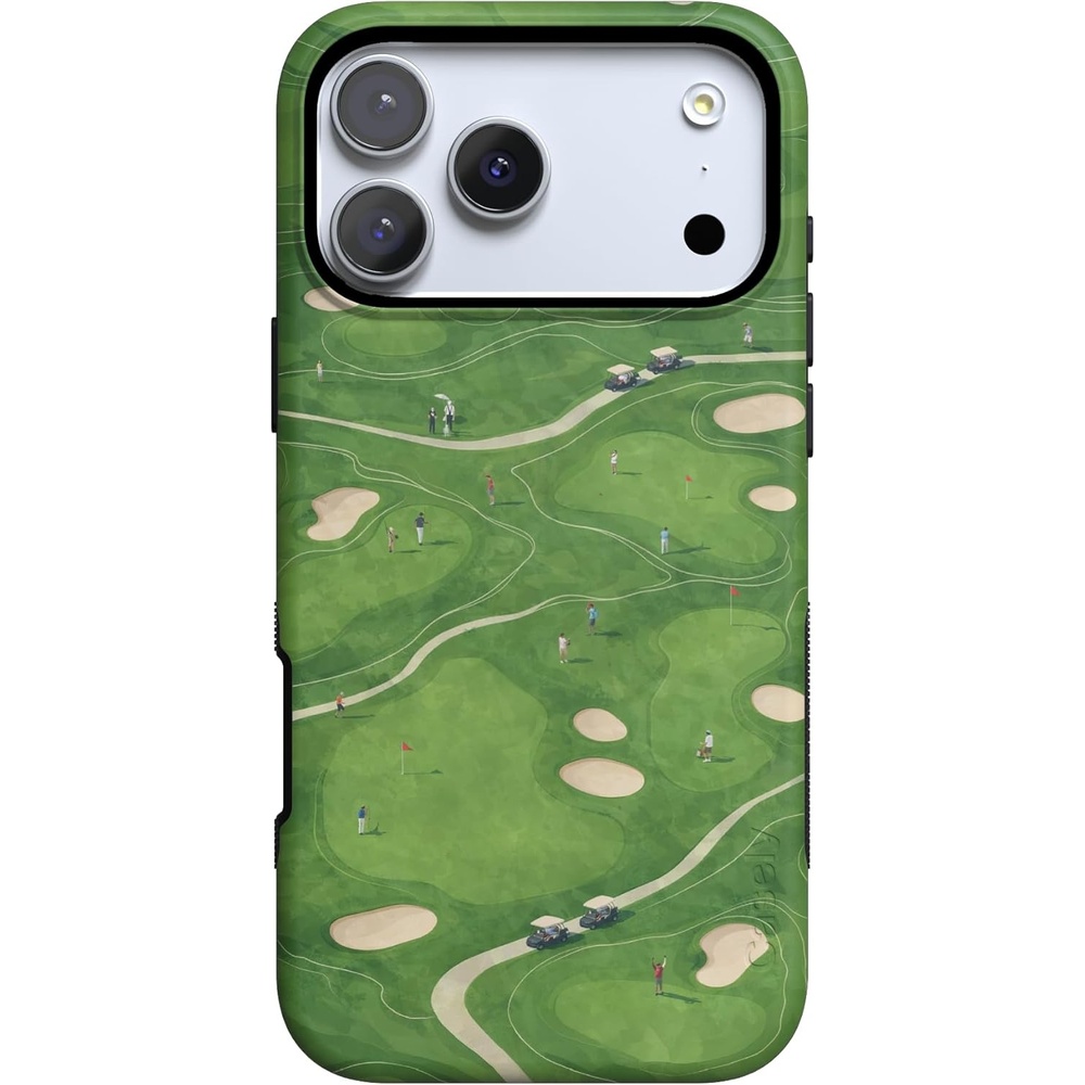 image:imageCasely iPhone 17 Pro Max Case Clubhouse The Back Nine Bold Protective Design Compatible with MagSafe