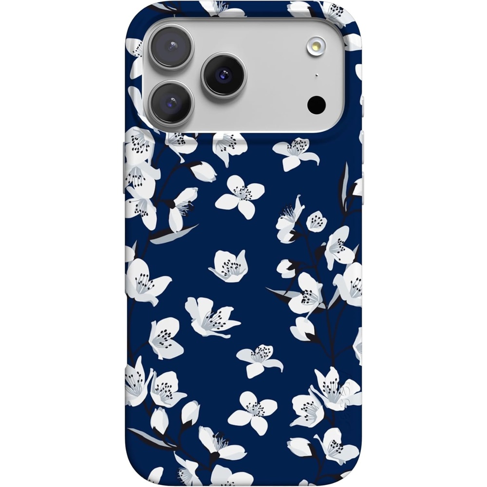 image:imageCasely iPhone 17 Pro Max Case  Youre Dinomite  Green Dinosaur  Compatible with MagSafe  Classic Ultra Thin DesignFloral Forest  Navy Cherry Blossom Floral