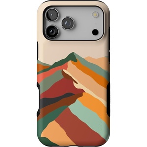 Casely iPhone 17 Pro Max Case | Blue & White Floral | Rose to Fame | Bold Protective Design | Compatible with MagSafe(Magic Mountain | Colorblock)