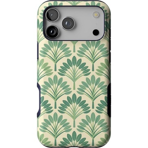 Casely iPhone 17 Pro Max Case | Blue & White Floral | Rose to Fame | Bold Protective Design | Compatible with MagSafe(Palm Royale | Palm Beach)