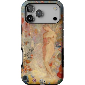 Casely iPhone 17 Pro Max Case | Blue & White Floral | Rose to Fame | Bold Protective Design | Compatible with MagSafe(Pandora | The Met Museum)