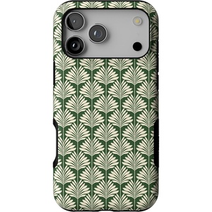 Casely iPhone 17 Pro Max Case | Blue & White Floral | Rose to Fame | Bold Protective Design | Compatible with MagSafe(The Boyfriend Collection | Cabana Nights)