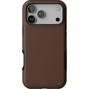 Casely iPhone 17 Pro Max Case | Blue & White Floral | Rose to Fame | Bold Protective Design | Compatible with MagSafe(The Boyfriend Collection | Espresso Brown)