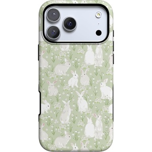Casely iPhone 17 Pro Max Case | Hop to it | Green Bunny | Bold Protective Design | Compatible with MagSafe