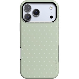 Casely iPhone 17 Pro Max Case | On the Dot | Green Polka Dot | Bold Protective Design | Compatible with MagSafe