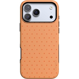 Casely iPhone 17 Pro Max Case | On the Dot | Orange Polka Dot | Bold Protective Design | Compatible with MagSafe