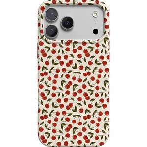 Casely iPhone 17 Pro Max Case | You’re Dino-mite | Green Dinosaur | Compatible with MagSafe | Classic Ultra Thin Design(Cherry on Top | Red Cherries)