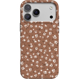 Casely iPhone 17 Pro Max Case | You’re Dino-mite | Green Dinosaur | Compatible with MagSafe | Classic Ultra Thin Design(Mocha Meadow | Tiny Flowers)