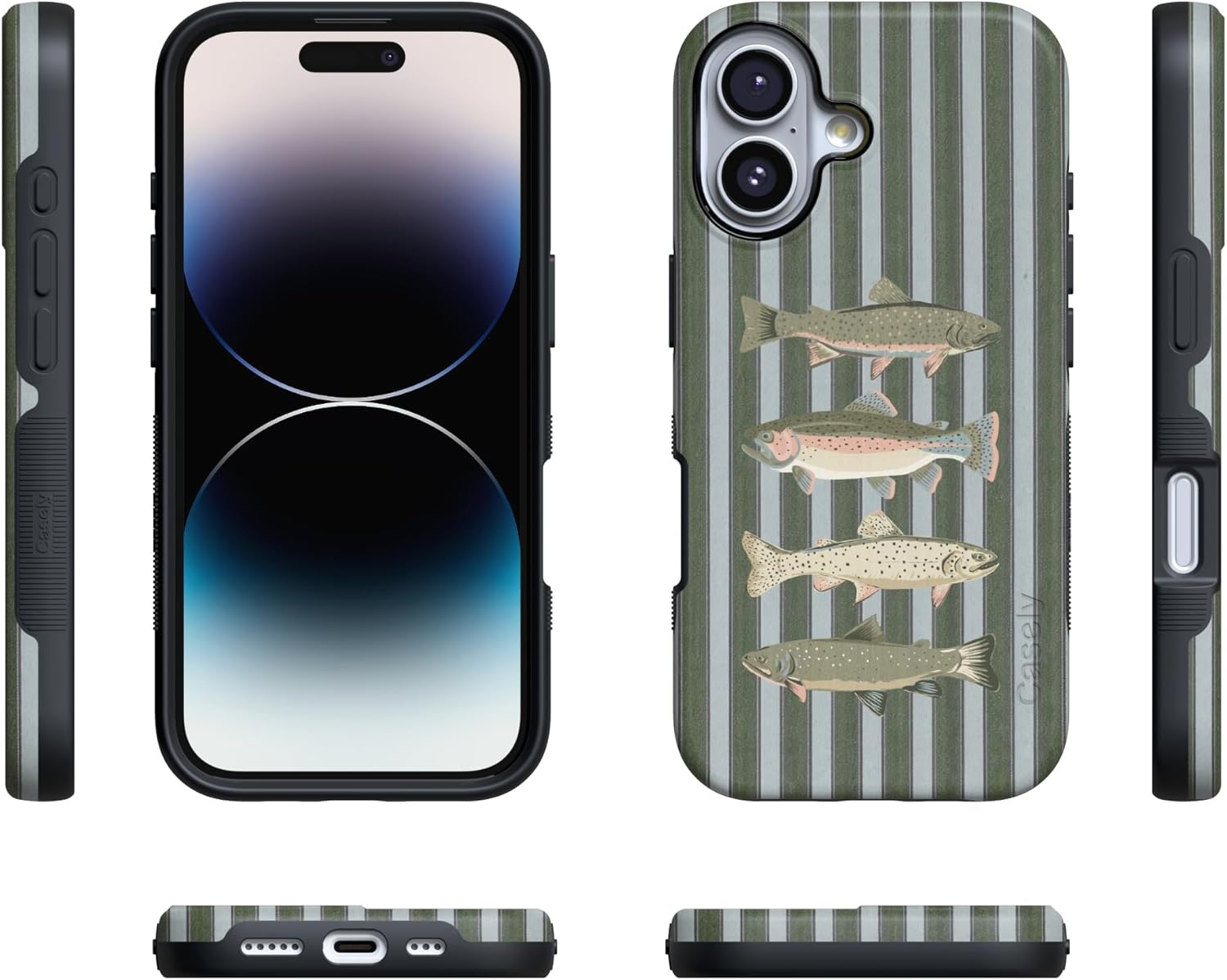 image:imageCasely iPhone 17 Case Best Catch The Boyfriend Collection Bold Protective Design Compatible with MagSafe