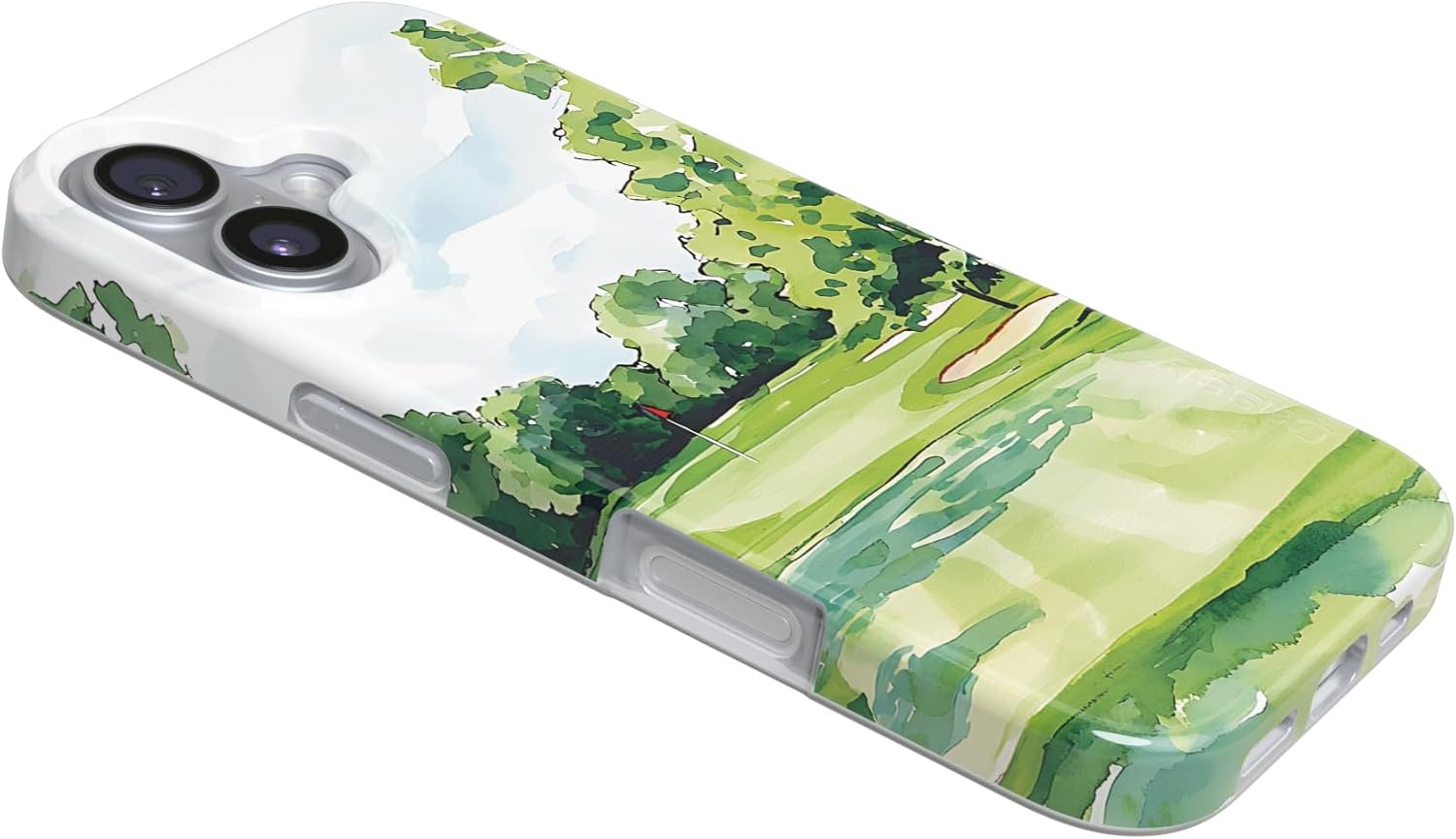 image:imageCasely iPhone 17 Case Clubhouse Tee Time Compatible with MagSafe Classic Ultra Thin Design