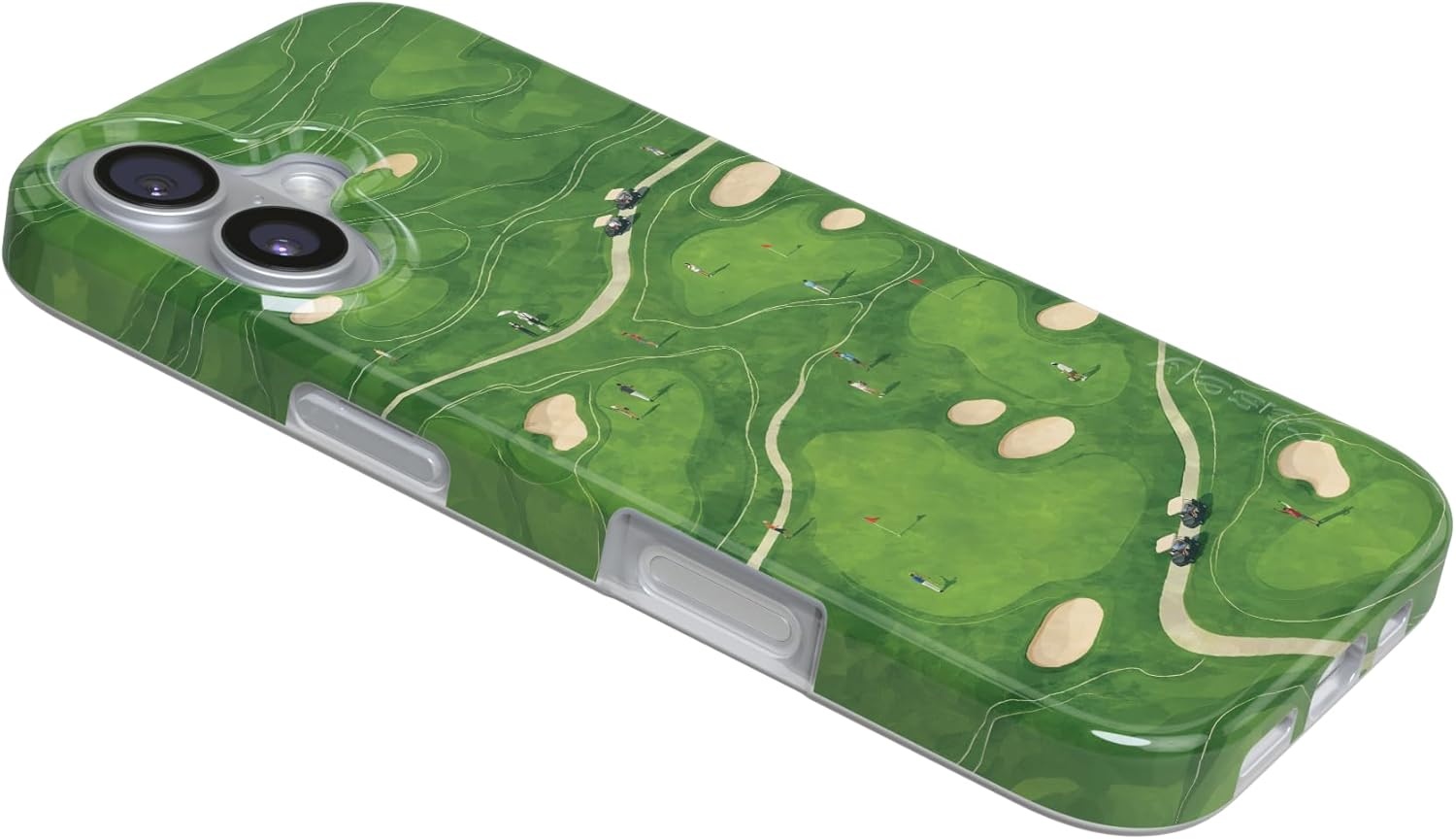 image:imageCasely iPhone 17 Case Clubhouse The Back Nine Compatible with MagSafe Classic Ultra Thin Design