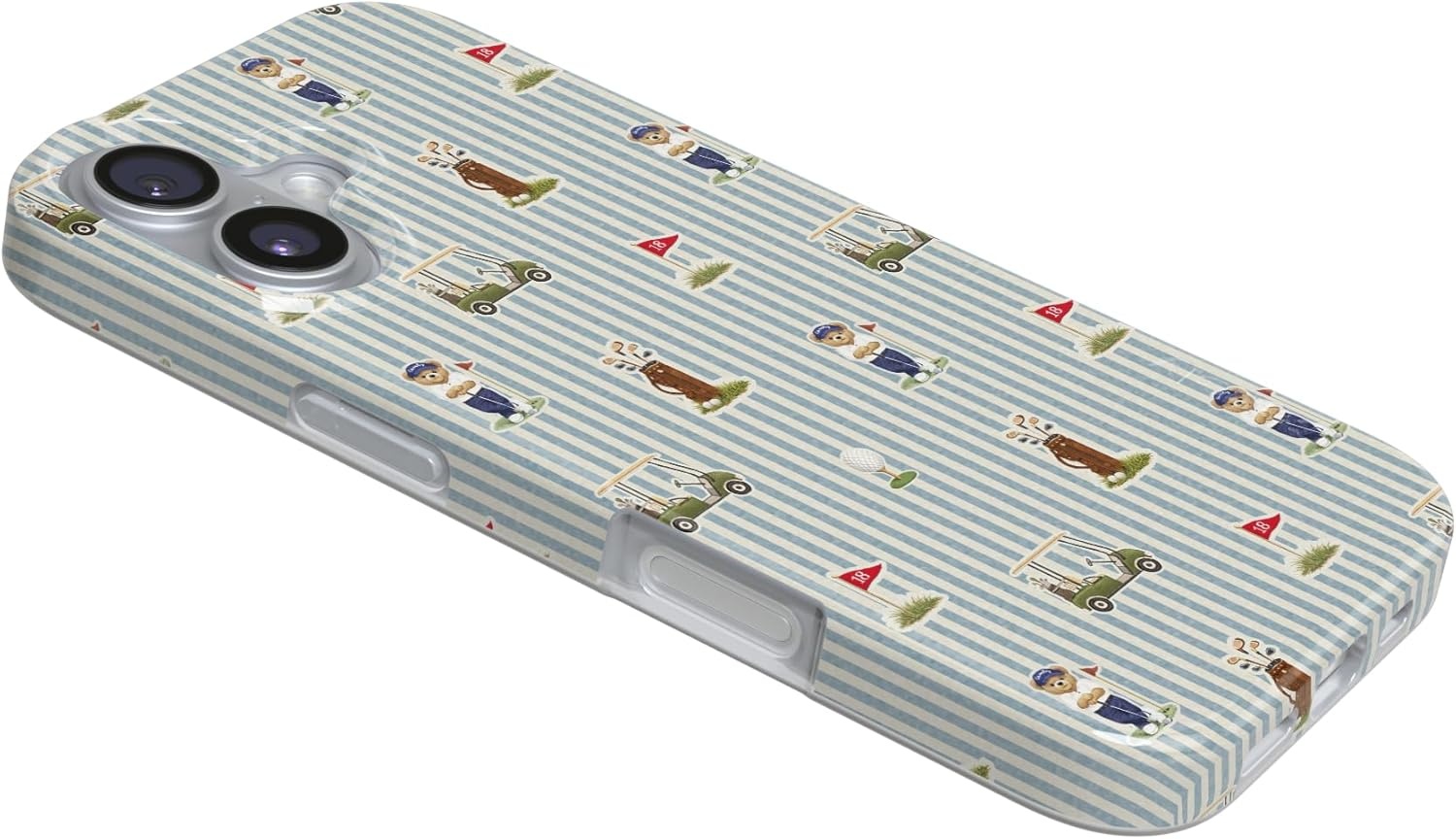 image:imageCasely iPhone 17 Case Clubhouse The Caddie Print Compatible with MagSafe Classic Ultra Thin Design