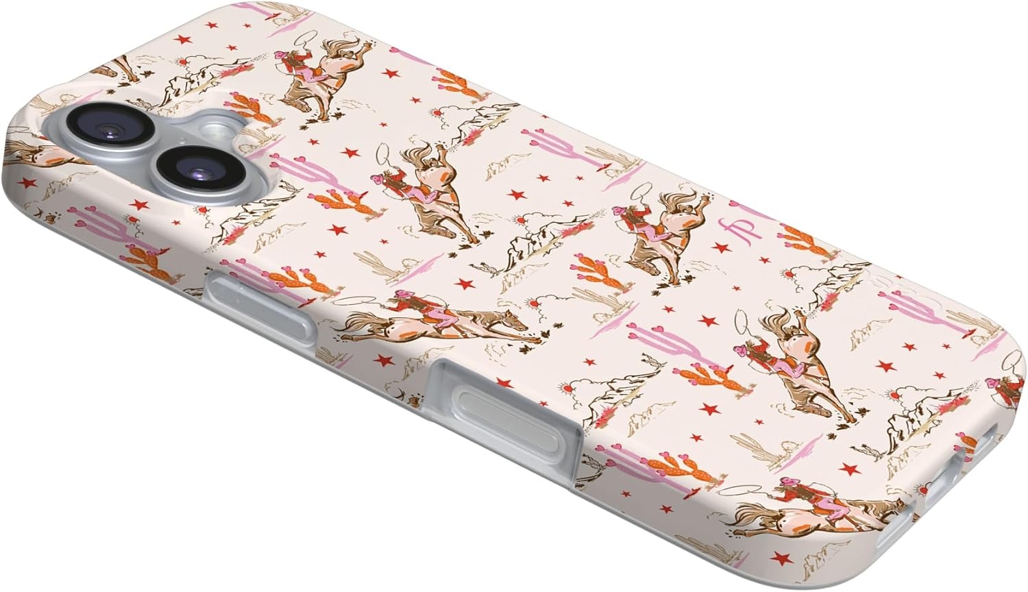 image:imageCasely iPhone 17 Case Scribble Me that Crayola Rainbow Pencil Compatible with MagSafe Classic Ultra Thin DesignCowgirl Canyon FashionPass x Casely
