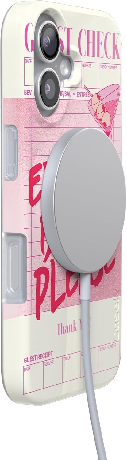 image:imageCasely iPhone 17 Case Scribble Me that Crayola Rainbow Pencil Compatible with MagSafe Classic Ultra Thin DesignExtra Dirty Please Fun on Weekdays