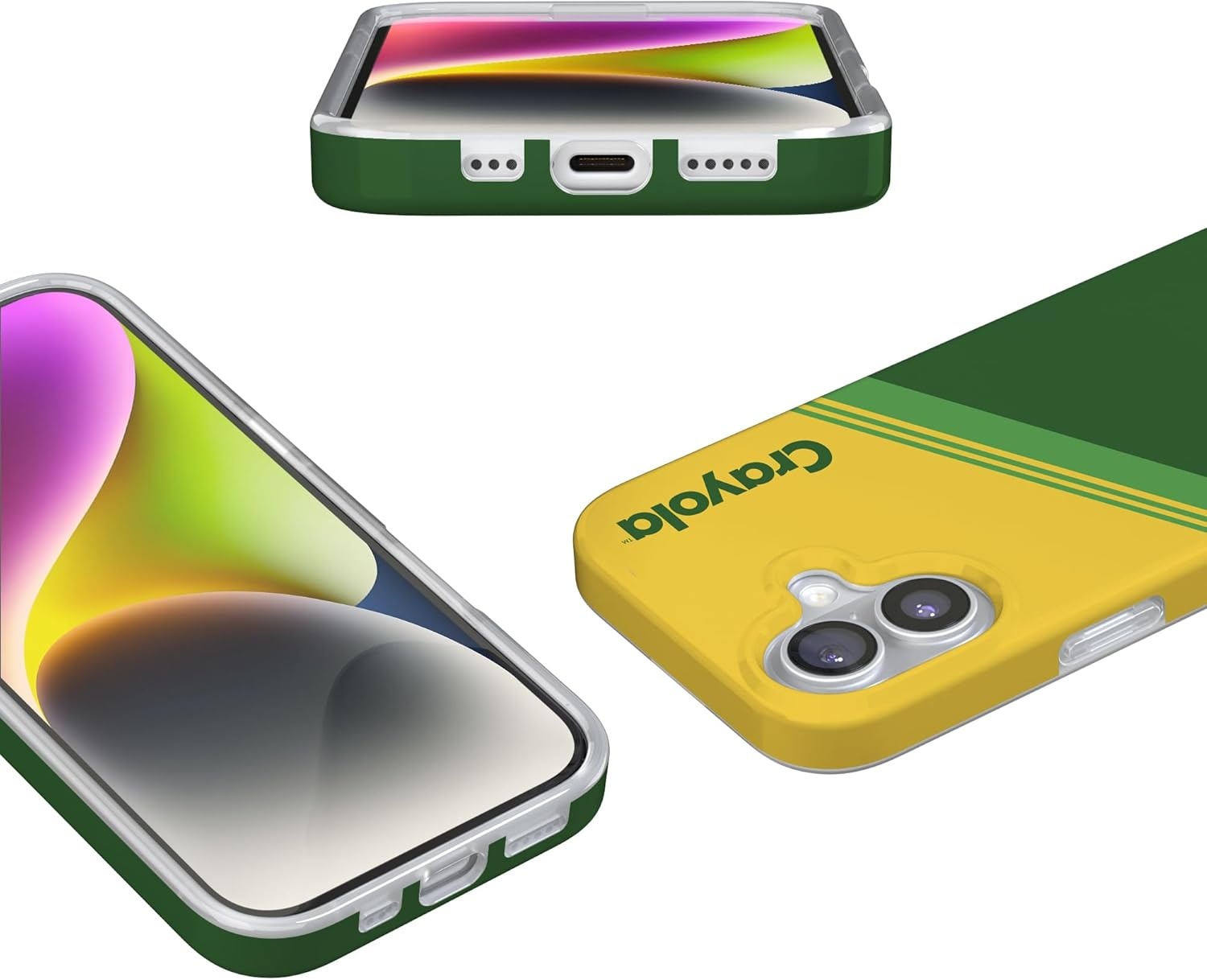 image:imageCasely iPhone 17 Case Scribble Me that Crayola Rainbow Pencil Compatible with MagSafe Classic Ultra Thin DesignKeep It Classic Crayola Crayon Box