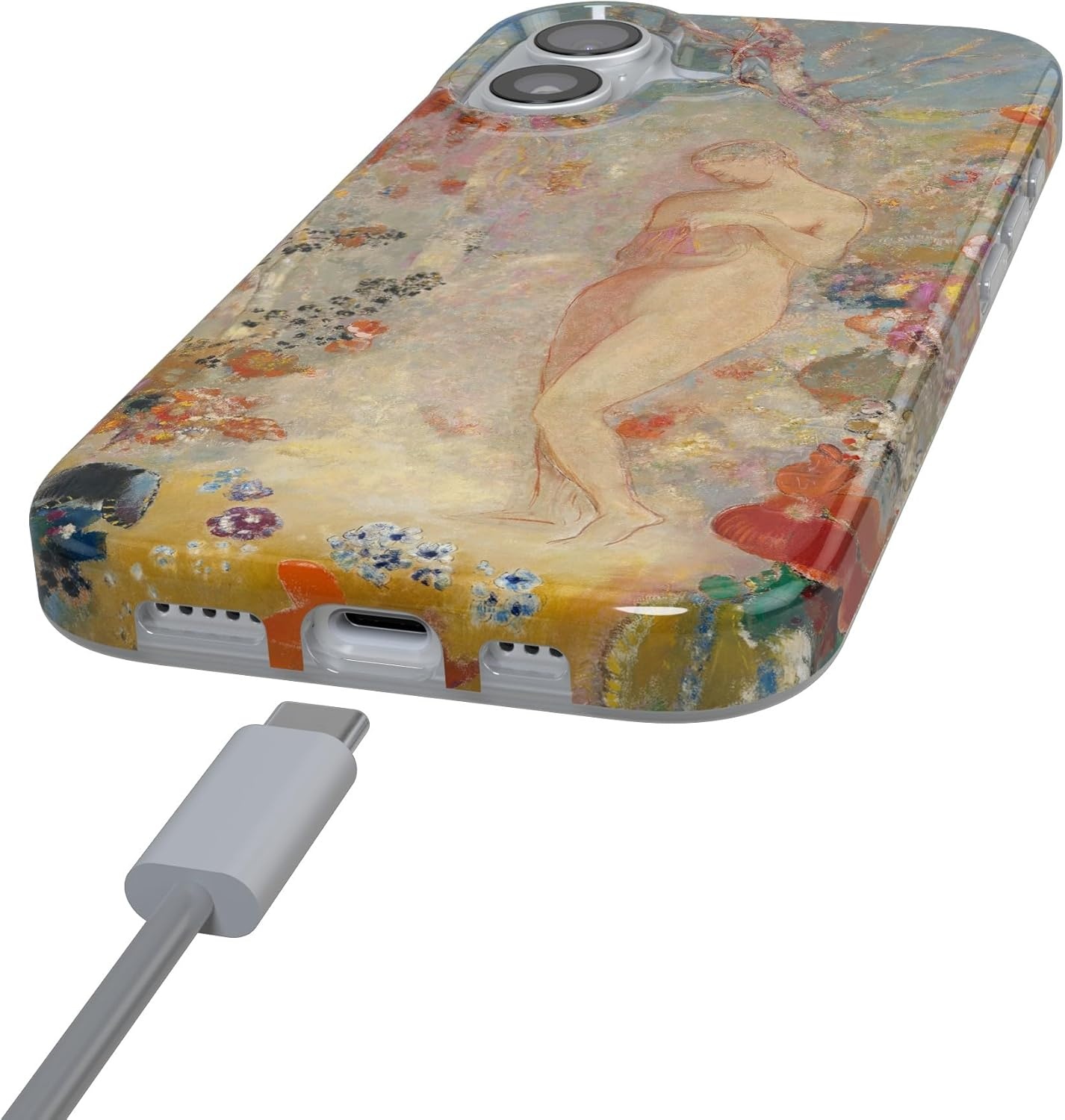 image:imageCasely iPhone 17 Case Scribble Me that Crayola Rainbow Pencil Compatible with MagSafe Classic Ultra Thin DesignPandora The Met Museum
