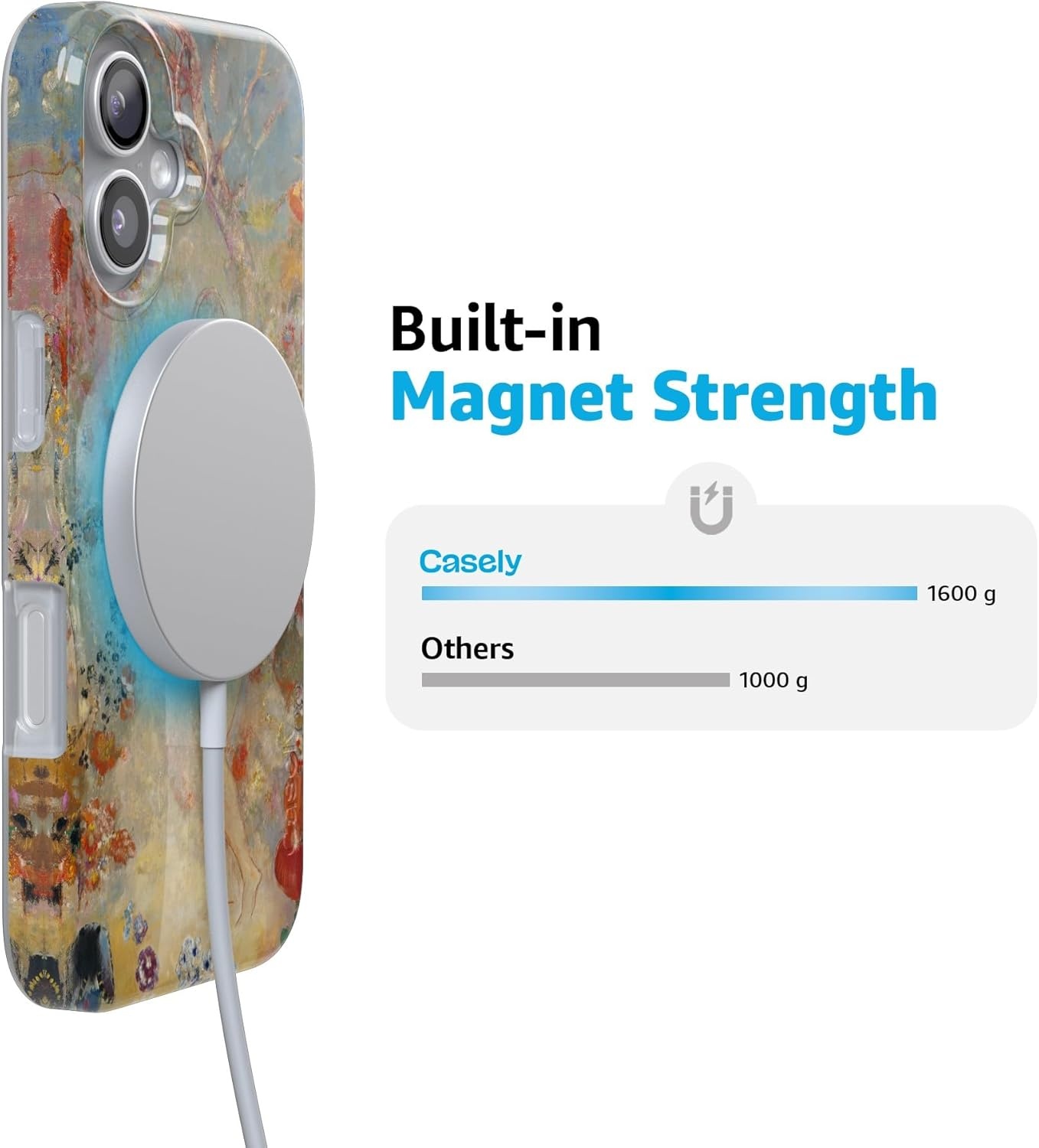 image:imageCasely iPhone 17 Case Scribble Me that Crayola Rainbow Pencil Compatible with MagSafe Classic Ultra Thin DesignPandora The Met Museum