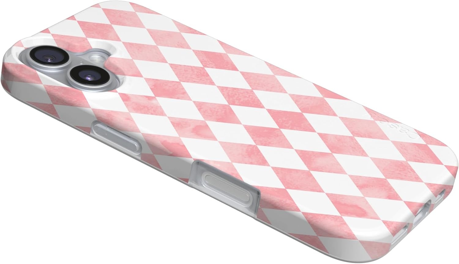 image:imageCasely iPhone 17 Case Scribble Me that Crayola Rainbow Pencil Compatible with MagSafe Classic Ultra Thin DesignQueen of Diamonds Pink Watercolor
