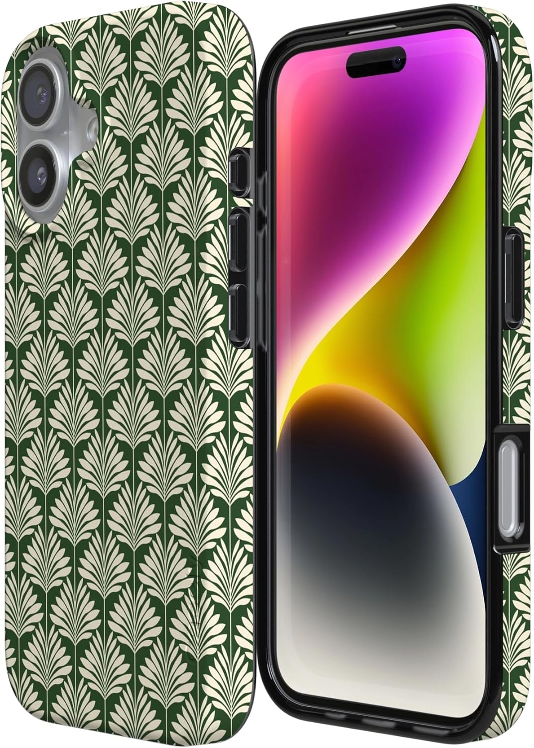 image:imageCasely iPhone 17 Case Scribble Me that Crayola Rainbow Pencil Compatible with MagSafe Classic Ultra Thin DesignThe Boyfriend Collection Cabana Nights