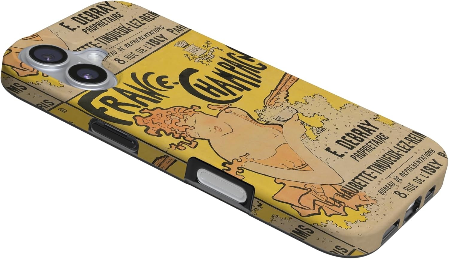 image:imageCasely iPhone 17 Case Scribble Me that Crayola Rainbow Pencil Compatible with MagSafe Classic Ultra Thin DesignVan Gogh French Bubbly
