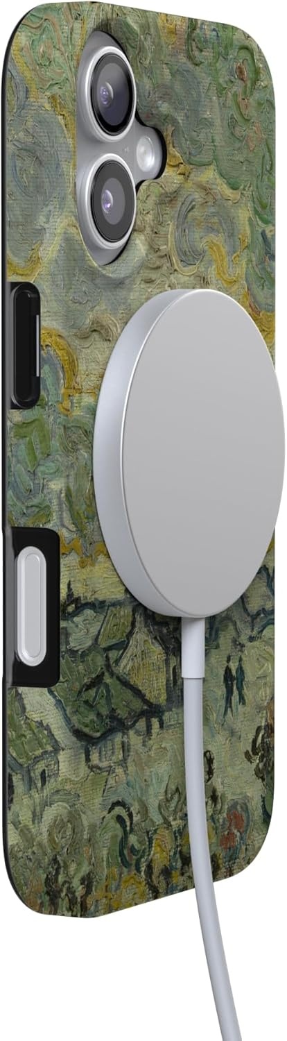 image:imageCasely iPhone 17 Case Scribble Me that Crayola Rainbow Pencil Compatible with MagSafe Classic Ultra Thin DesignVan Gogh Reminiscence of Vincent