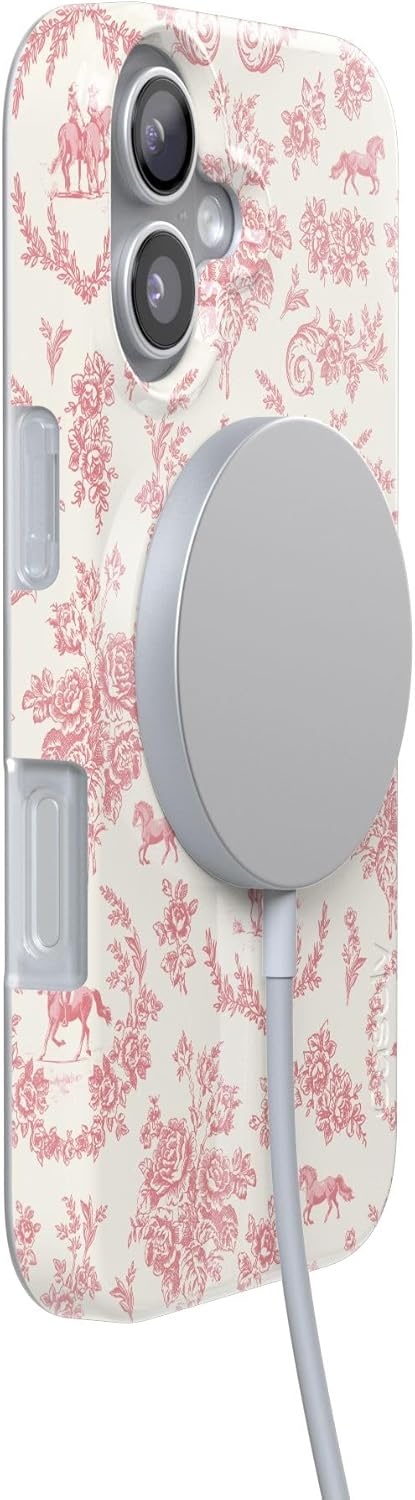 image:imageCasely iPhone 17 Case Scribble Me that Crayola Rainbow Pencil Compatible with MagSafe Classic Ultra Thin DesignWestern Bloom Jenna Palek x Casely