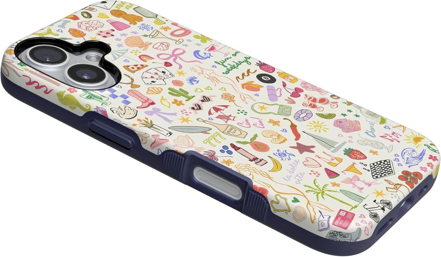 image:imageCasely iPhone 17 Case Starfish Wishes Coral Pink Shimmer Bold Protective Design MagSafe Compatible DesignAll the Fun Things Fun on Weekdays