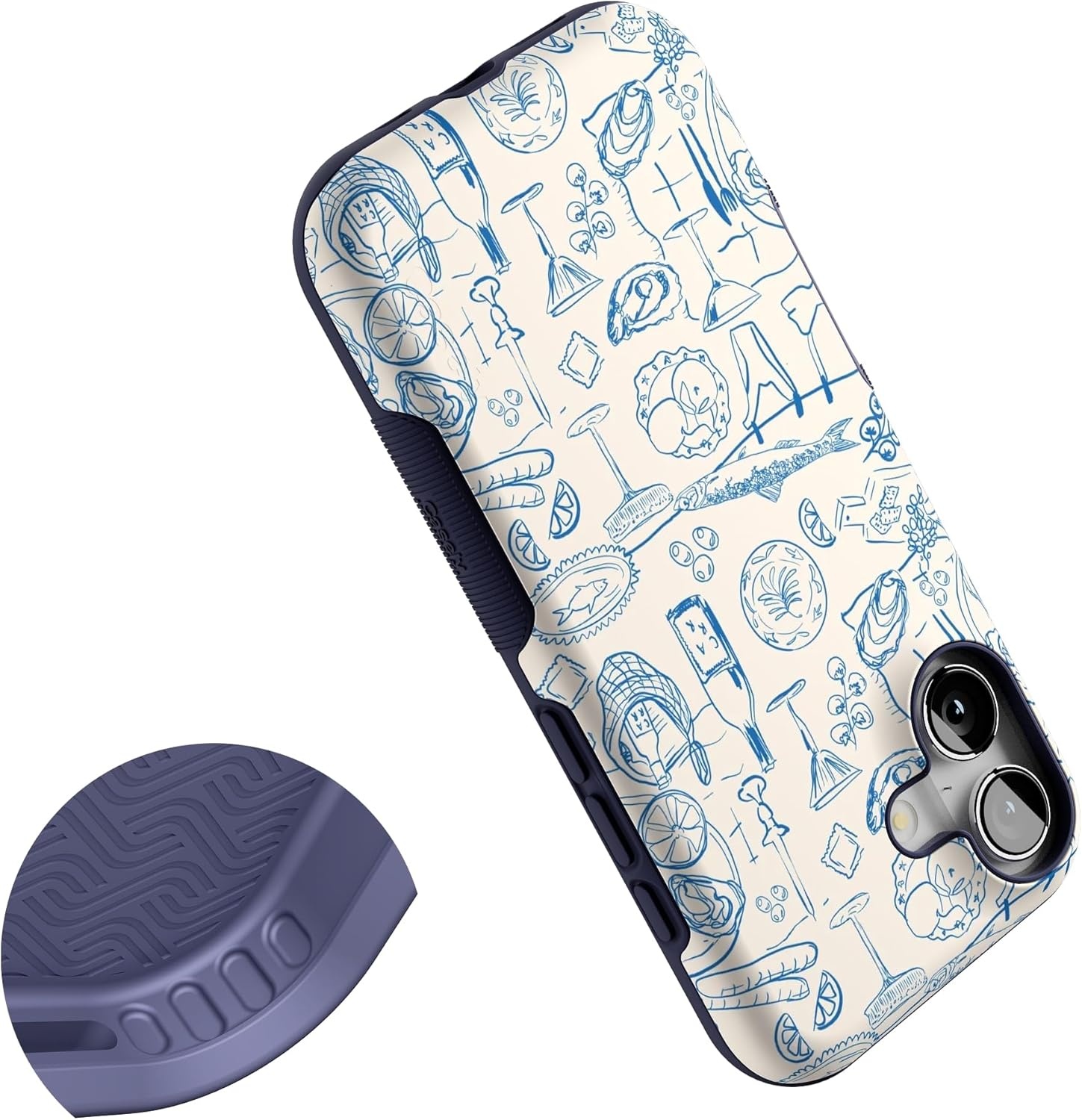 image:imageCasely iPhone 17 Case Starfish Wishes Coral Pink Shimmer Bold Protective Design MagSafe Compatible DesignAmalfi Aperitivo Dolce Vita