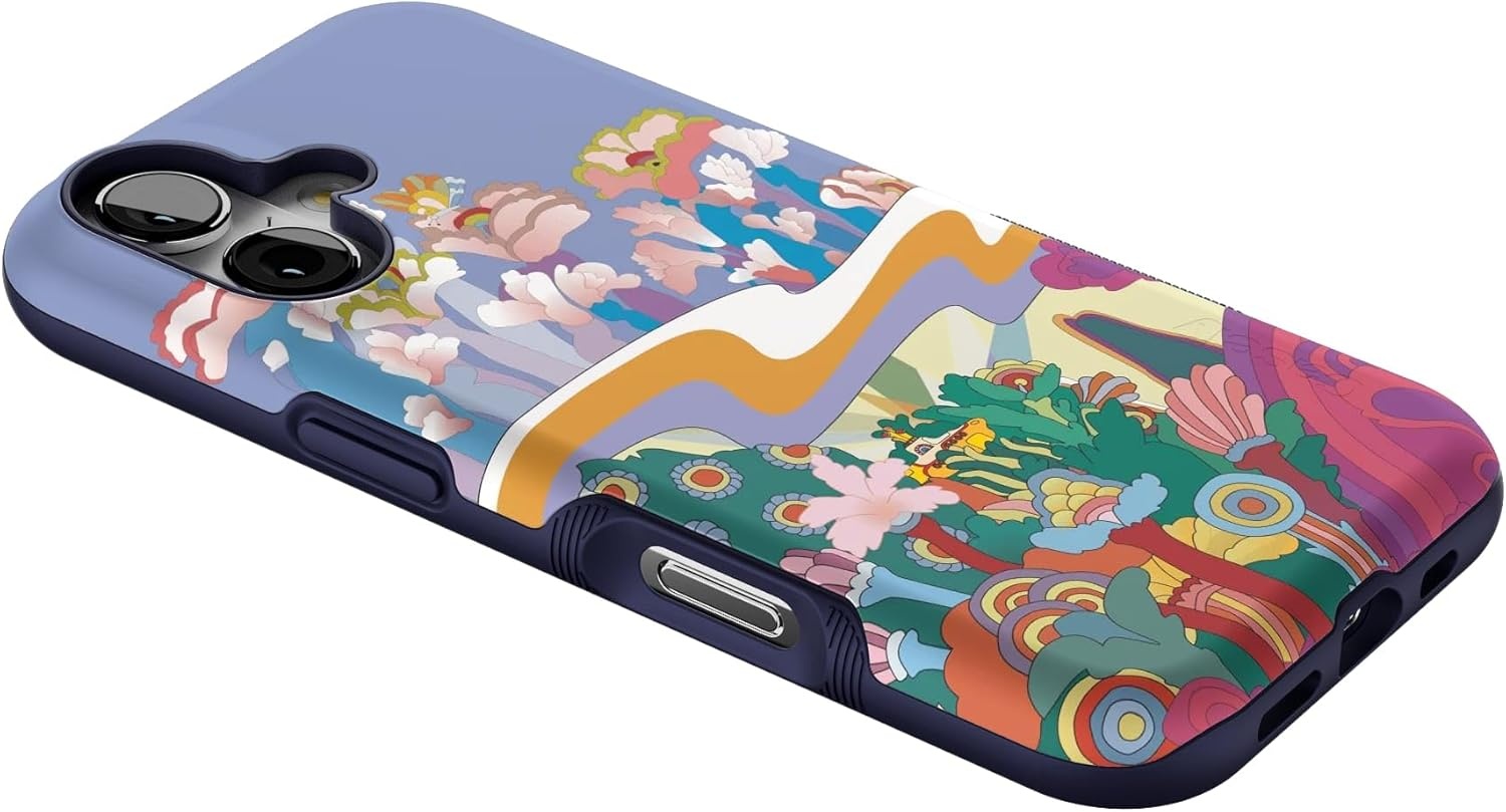 image:imageCasely iPhone 17 Case Starfish Wishes Coral Pink Shimmer Bold Protective Design MagSafe Compatible DesignBeneath the Waves The Beatles Yellow Submarine