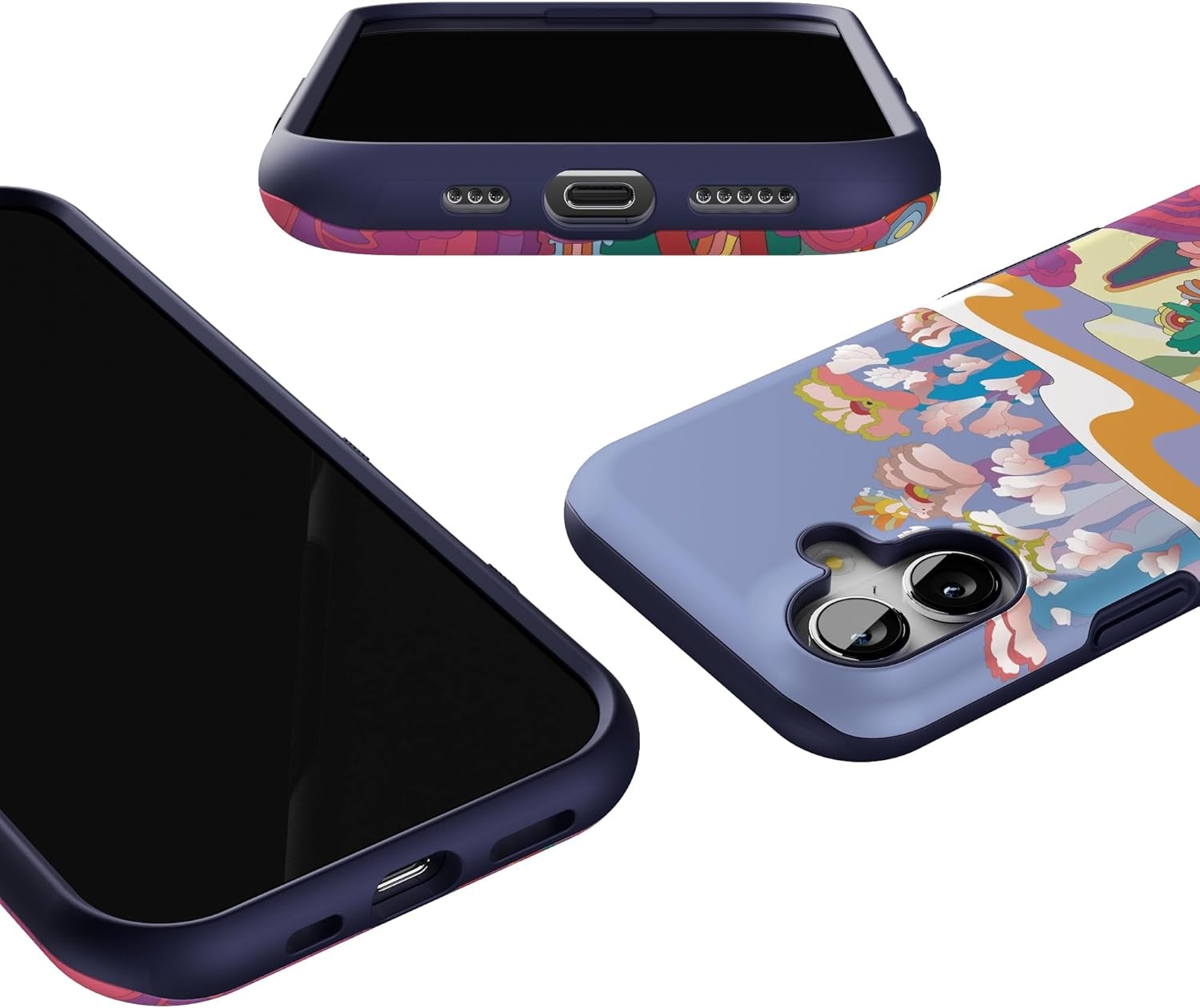 image:imageCasely iPhone 17 Case Starfish Wishes Coral Pink Shimmer Bold Protective Design MagSafe Compatible DesignBeneath the Waves The Beatles Yellow Submarine