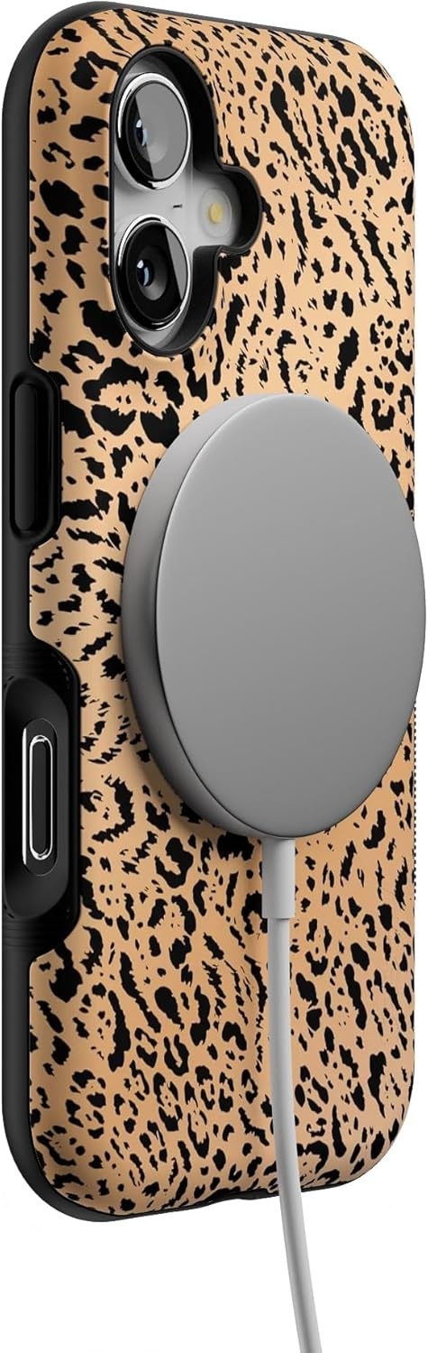image:imageCasely iPhone 17 Case Starfish Wishes Coral Pink Shimmer Bold Protective Design MagSafe Compatible DesignBorn to Be Wild Jaguar Print