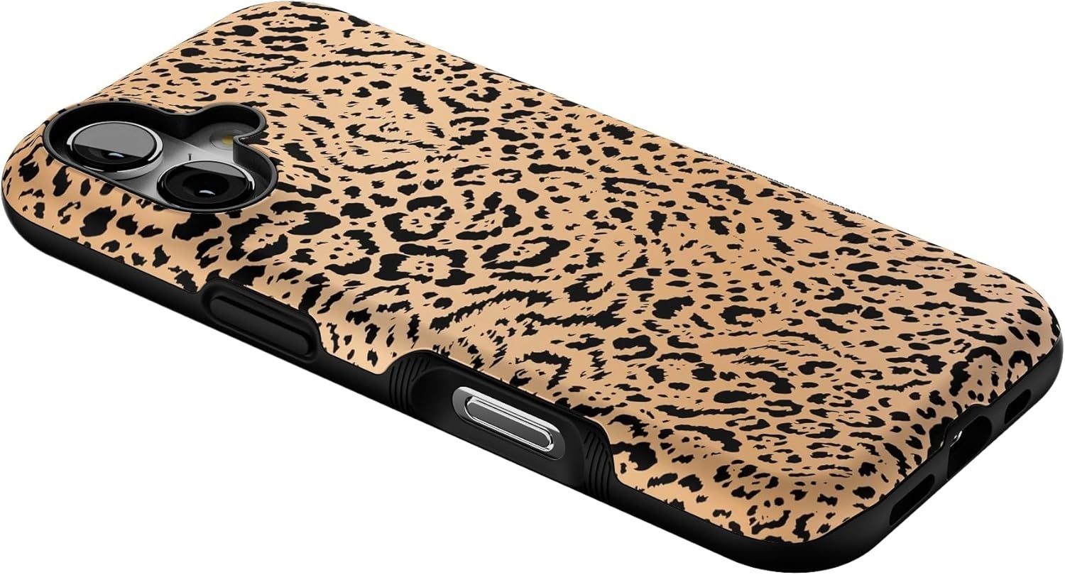 image:imageCasely iPhone 17 Case Starfish Wishes Coral Pink Shimmer Bold Protective Design MagSafe Compatible DesignBorn to Be Wild Jaguar Print