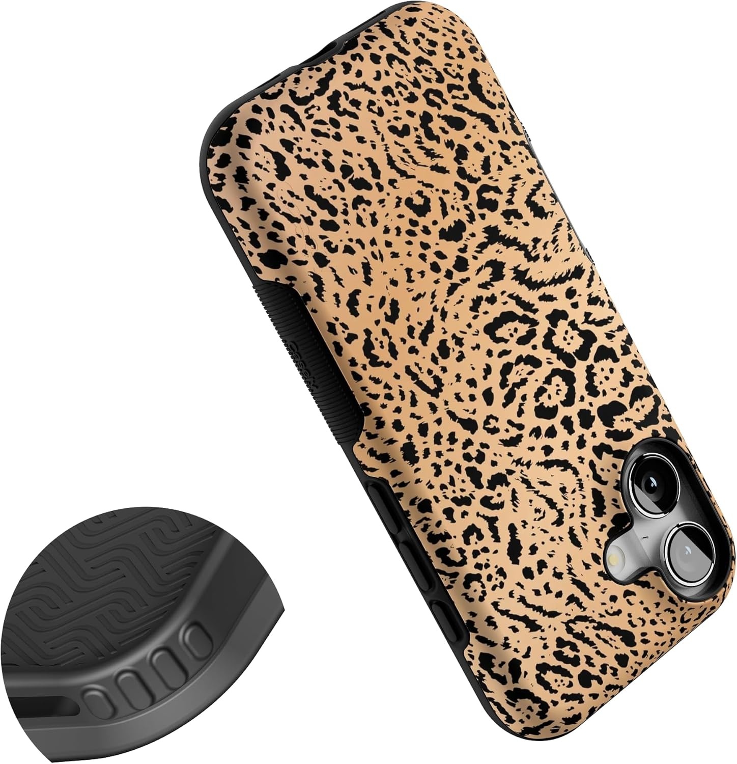 image:imageCasely iPhone 17 Case Starfish Wishes Coral Pink Shimmer Bold Protective Design MagSafe Compatible DesignBorn to Be Wild Jaguar Print