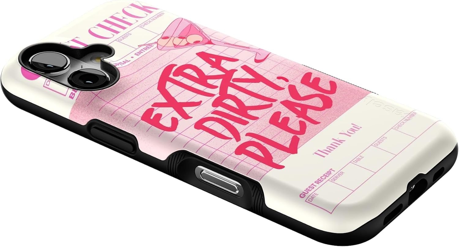 image:imageCasely iPhone 17 Case Starfish Wishes Coral Pink Shimmer Bold Protective Design MagSafe Compatible DesignExtra Dirty Please Fun on Weekdays