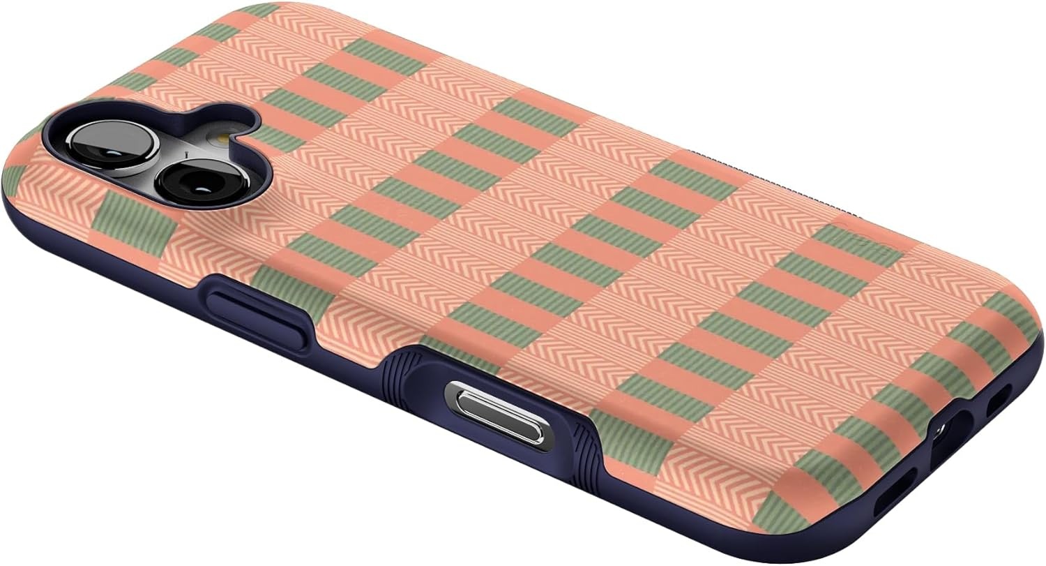 image:imageCasely iPhone 17 Case Starfish Wishes Coral Pink Shimmer Bold Protective Design MagSafe Compatible DesignGrand Cabana Palm Beach