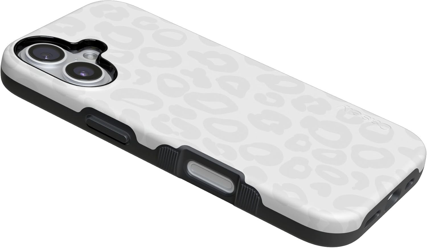image:imageCasely iPhone 17 Case Starfish Wishes Coral Pink Shimmer Bold Protective Design MagSafe Compatible DesignInto the Wild White Snow Leopard