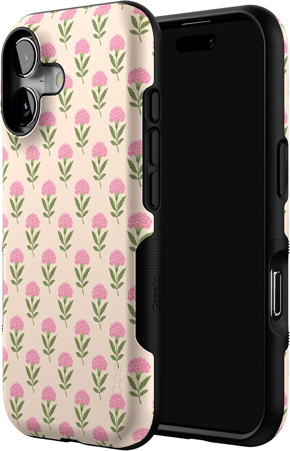 image:imageCasely iPhone 17 Case Starfish Wishes Coral Pink Shimmer Bold Protective Design MagSafe Compatible DesignJennas Flowers Fun on Weekdays