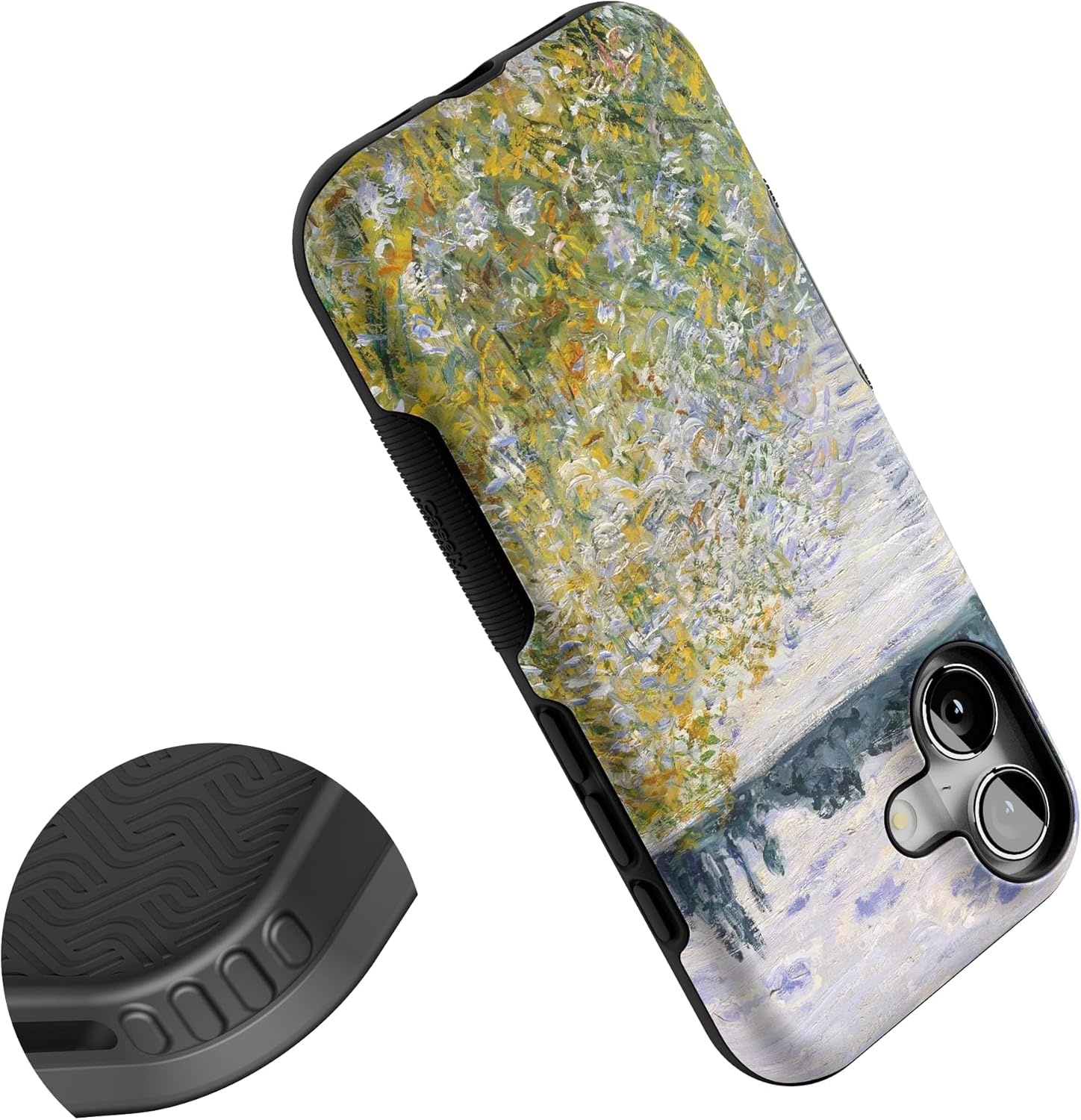 image:imageCasely iPhone 17 Case Starfish Wishes Coral Pink Shimmer Bold Protective Design MagSafe Compatible DesignMonets Summer Landscape The Met Museum