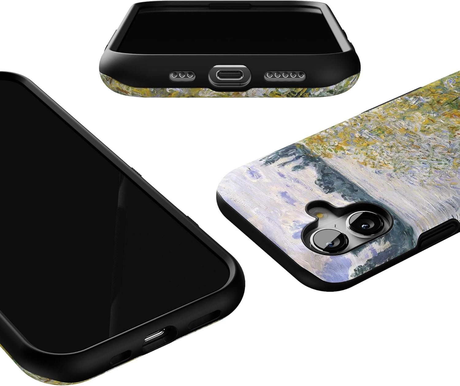 image:imageCasely iPhone 17 Case Starfish Wishes Coral Pink Shimmer Bold Protective Design MagSafe Compatible DesignMonets Summer Landscape The Met Museum