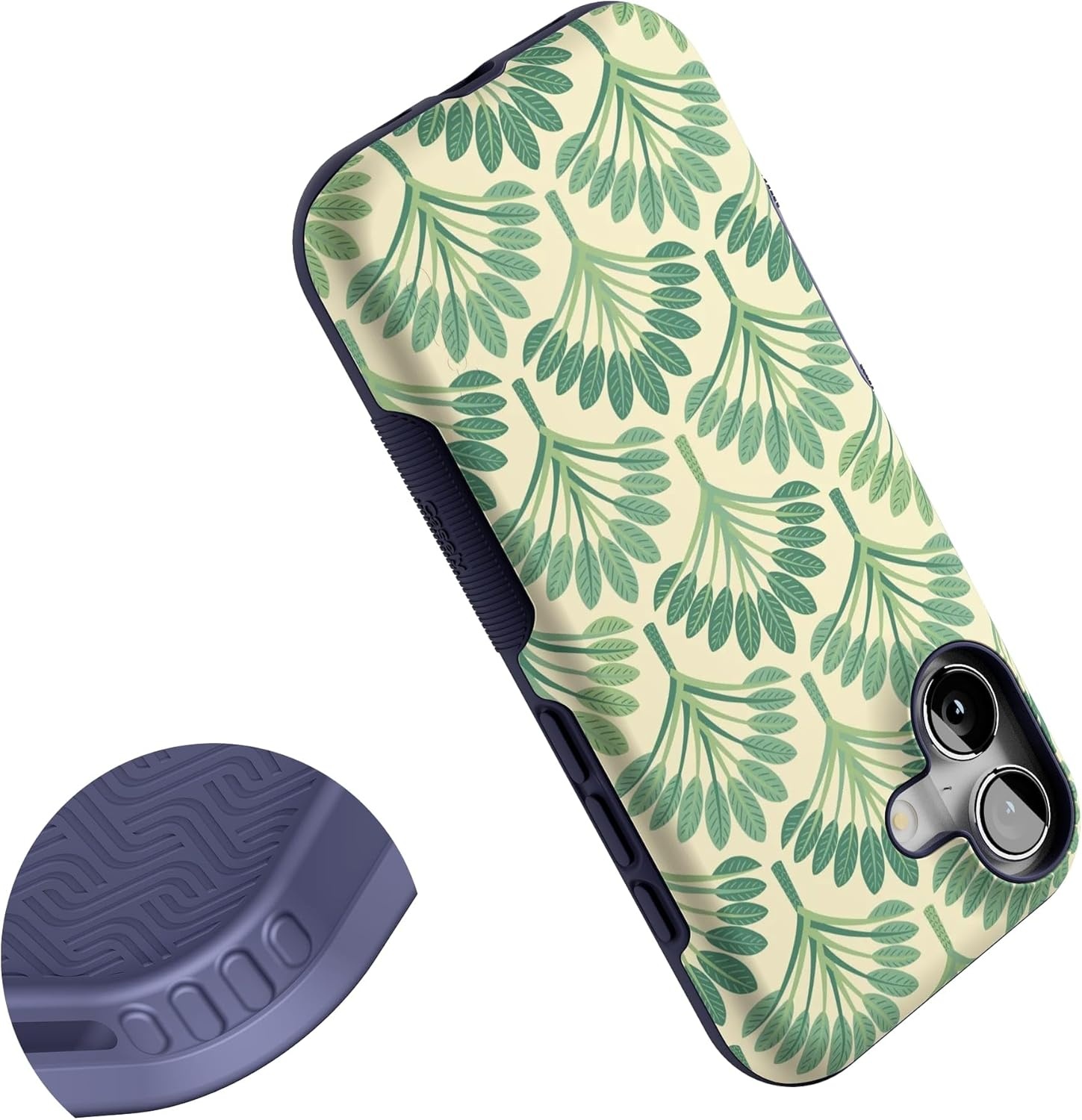 image:imageCasely iPhone 17 Case Starfish Wishes Coral Pink Shimmer Bold Protective Design MagSafe Compatible DesignPalm Royale Palm Beach