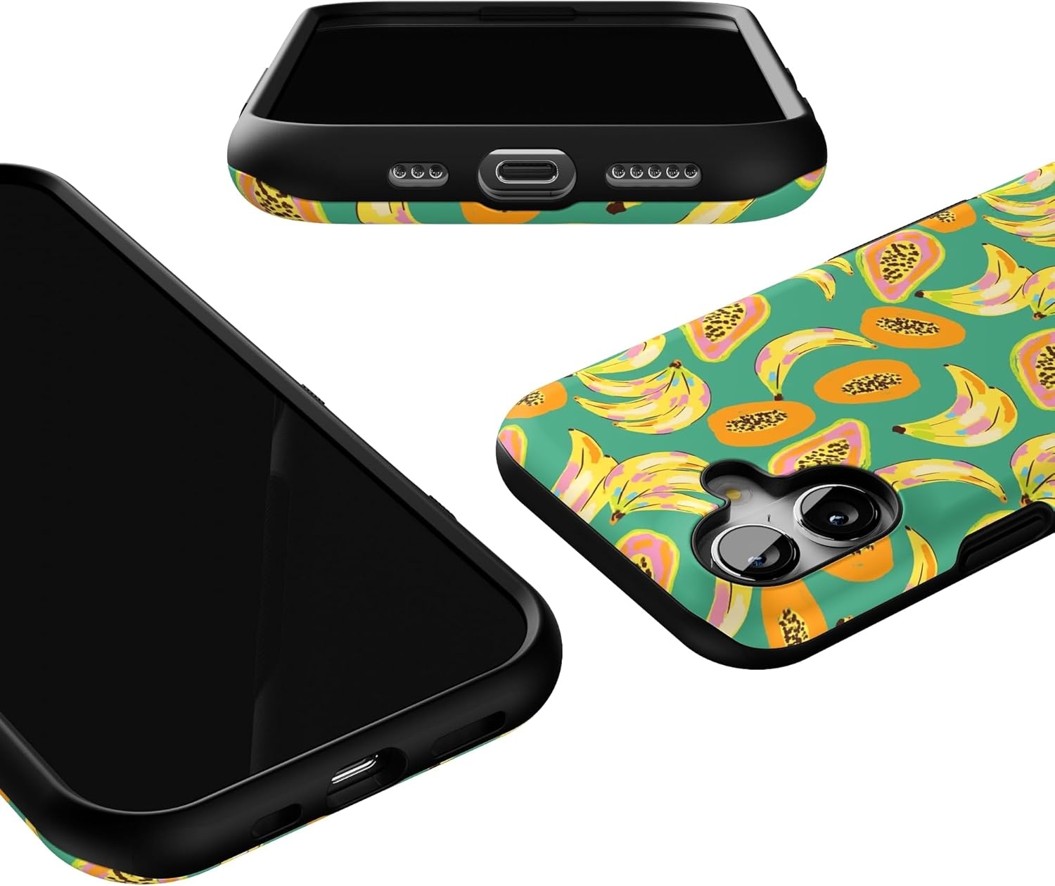 image:imageCasely iPhone 17 Case Starfish Wishes Coral Pink Shimmer Bold Protective Design MagSafe Compatible DesignPapaya Palms Dippin Daisys Tropical Vacation