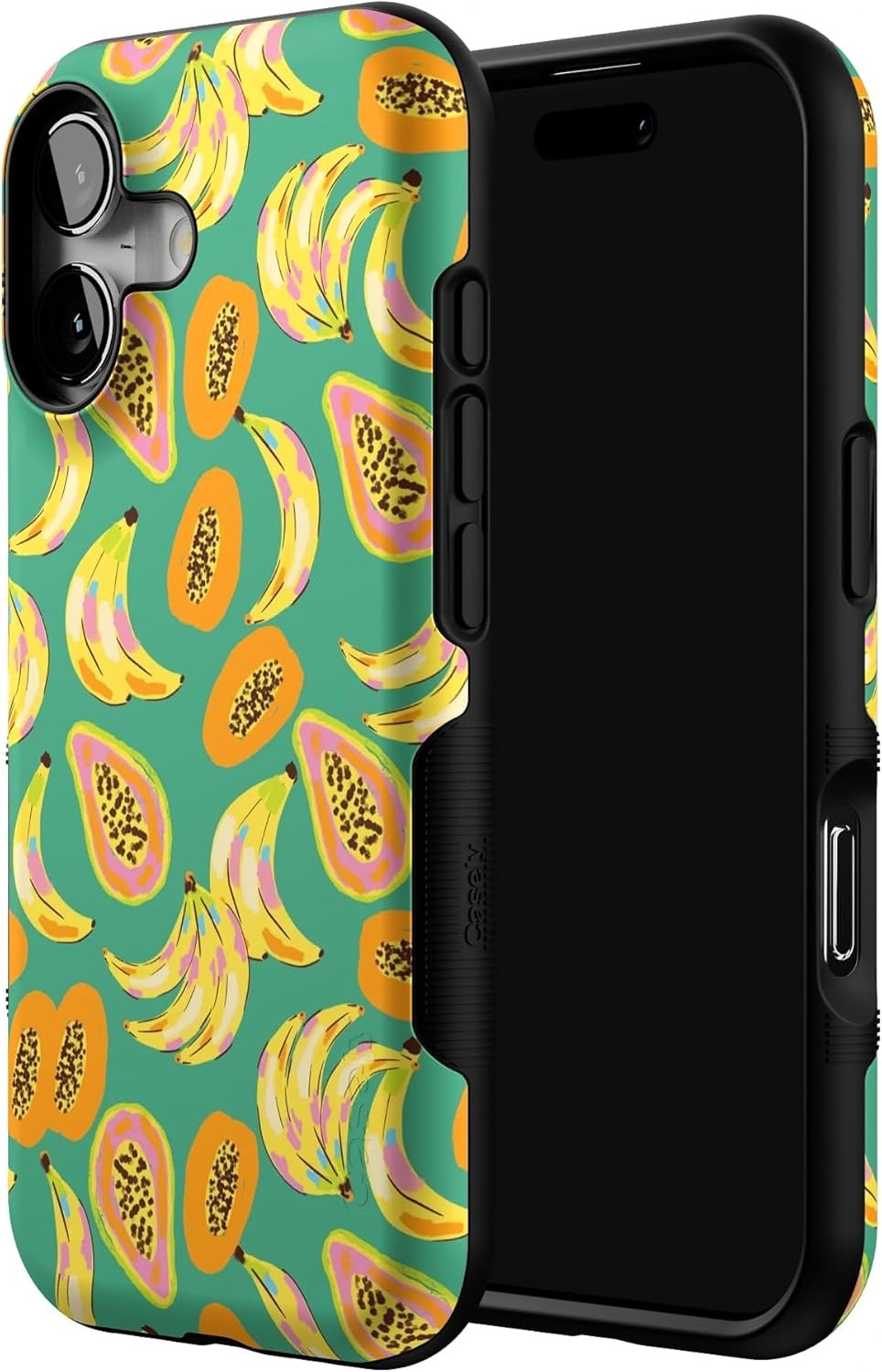 image:imageCasely iPhone 17 Case Starfish Wishes Coral Pink Shimmer Bold Protective Design MagSafe Compatible DesignPapaya Palms Dippin Daisys Tropical Vacation