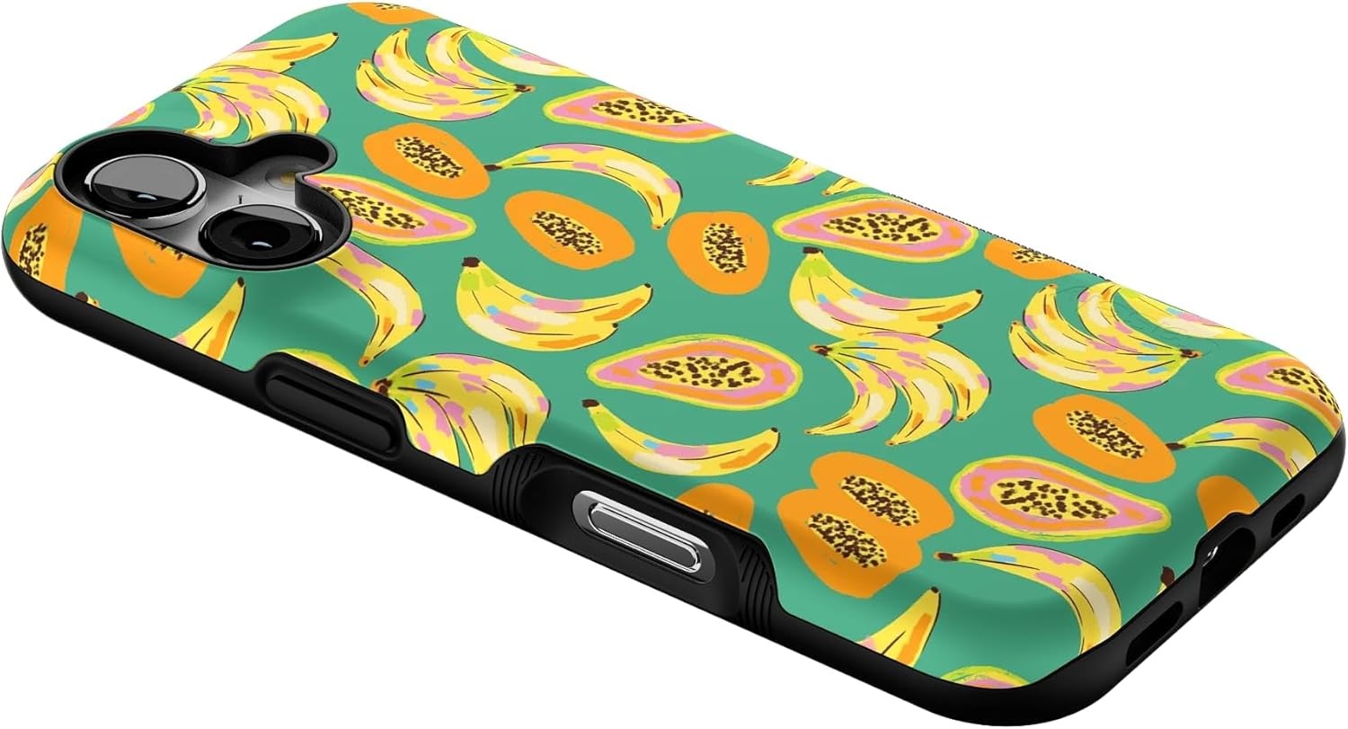 image:imageCasely iPhone 17 Case Starfish Wishes Coral Pink Shimmer Bold Protective Design MagSafe Compatible DesignPapaya Palms Dippin Daisys Tropical Vacation
