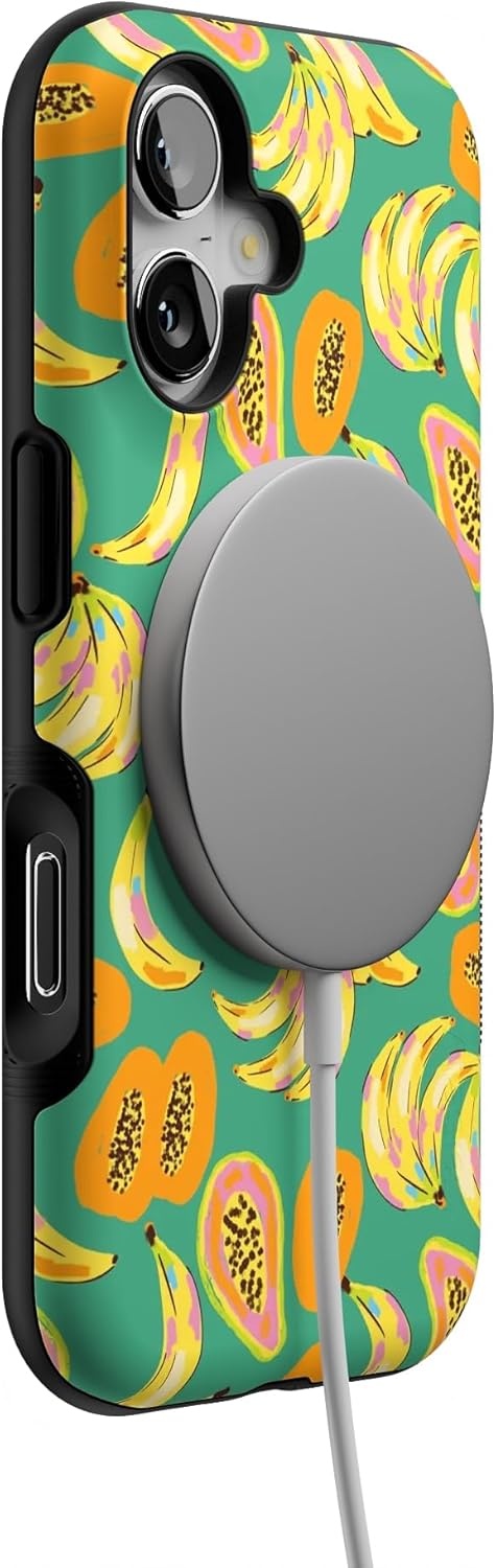 image:imageCasely iPhone 17 Case Starfish Wishes Coral Pink Shimmer Bold Protective Design MagSafe Compatible DesignPapaya Palms Dippin Daisys Tropical Vacation
