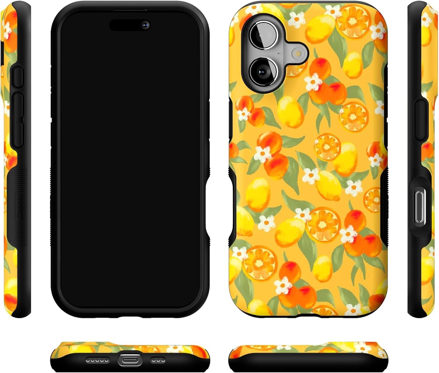 image:imageCasely iPhone 17 Case Starfish Wishes Coral Pink Shimmer Bold Protective Design MagSafe Compatible DesignPositano Dippin Daisys Italian Coast