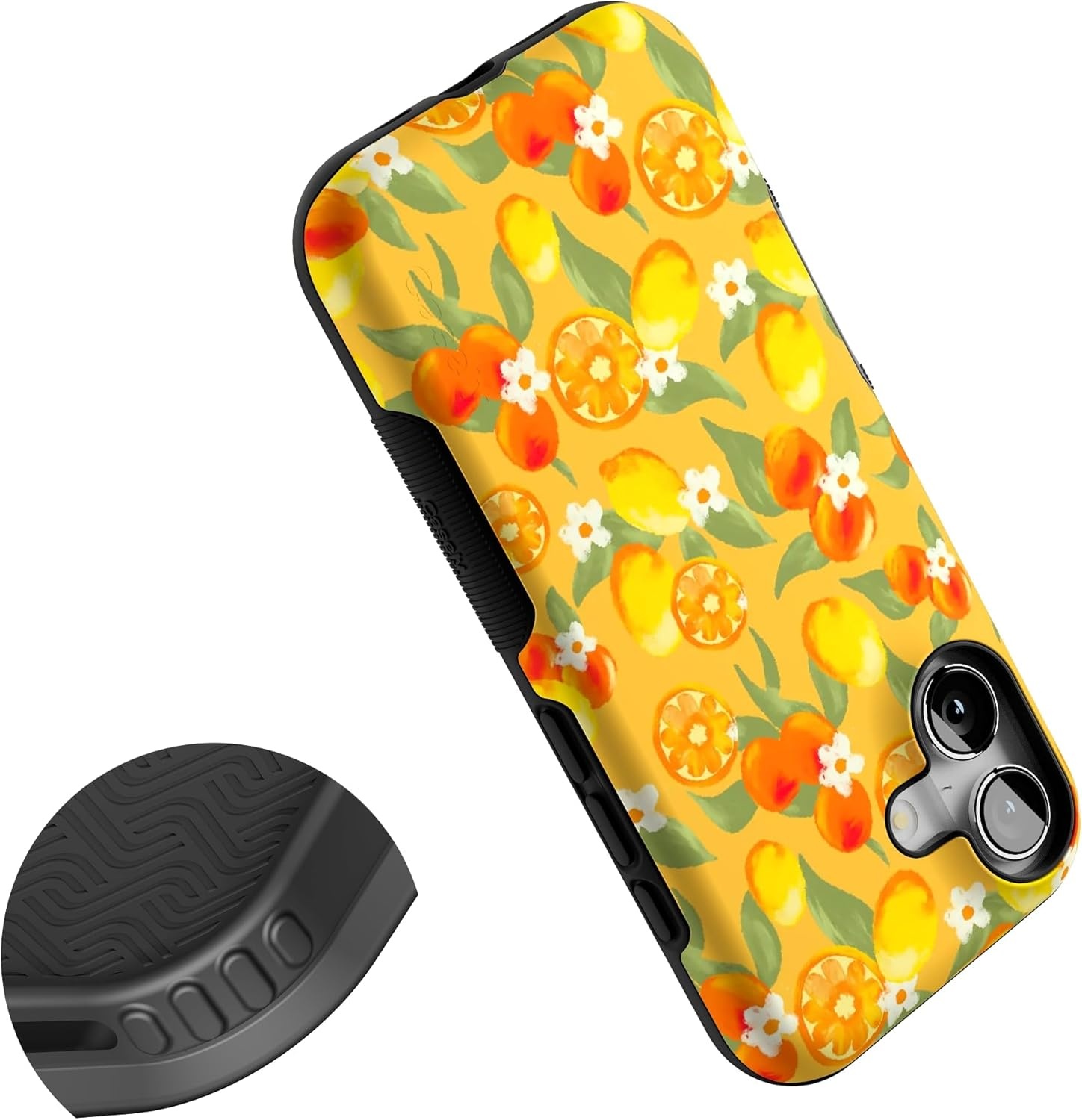 image:imageCasely iPhone 17 Case Starfish Wishes Coral Pink Shimmer Bold Protective Design MagSafe Compatible DesignPositano Dippin Daisys Italian Coast