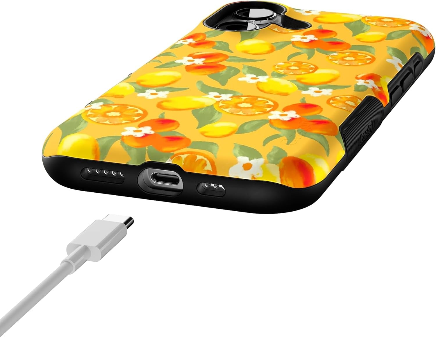 image:imageCasely iPhone 17 Case Starfish Wishes Coral Pink Shimmer Bold Protective Design MagSafe Compatible DesignPositano Dippin Daisys Italian Coast