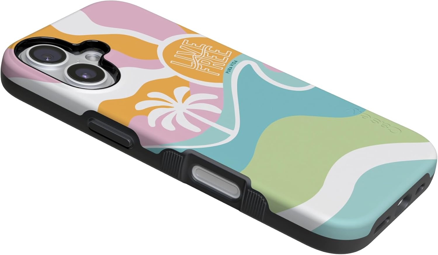 image:imageCasely iPhone 17 Case Starfish Wishes Coral Pink Shimmer Bold Protective Design MagSafe Compatible DesignPura Vida Tropical Dreams