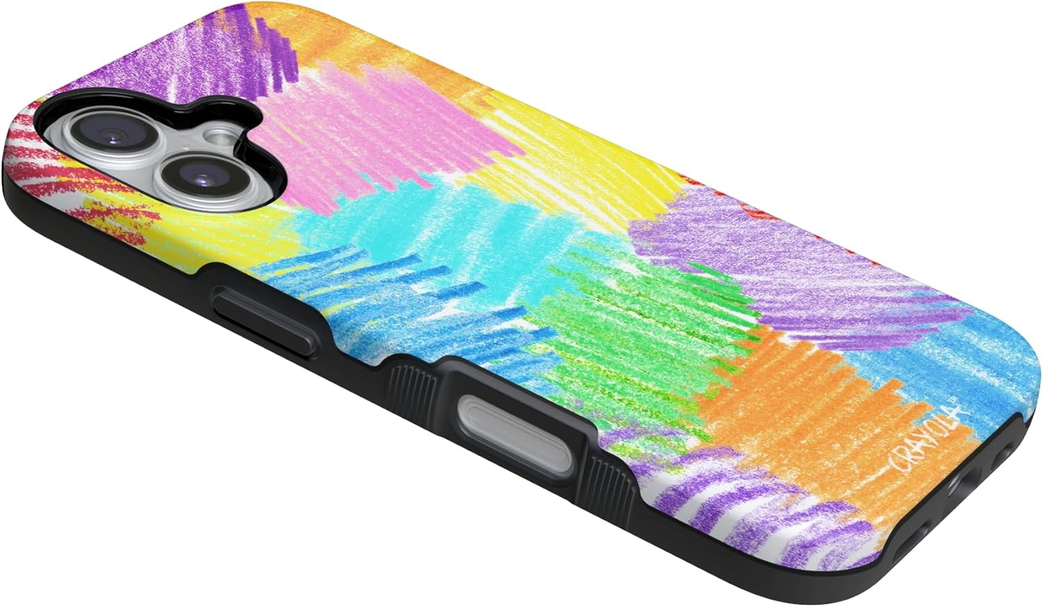 image:imageCasely iPhone 17 Case Starfish Wishes Coral Pink Shimmer Bold Protective Design MagSafe Compatible DesignScribble Me That Crayola Rainbow Pencil
