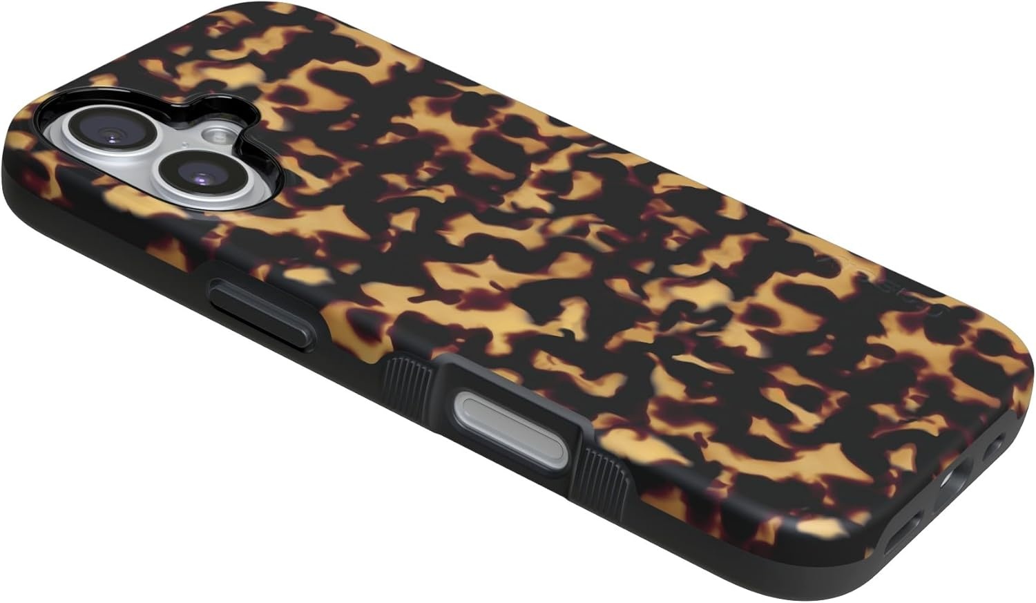 image:imageCasely iPhone 17 Case Starfish Wishes Coral Pink Shimmer Bold Protective Design MagSafe Compatible DesignShell Shocked Tortoise Print